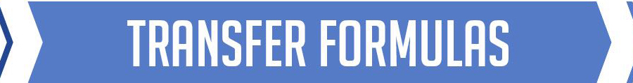 Transfer Formulas Transfer Formulas